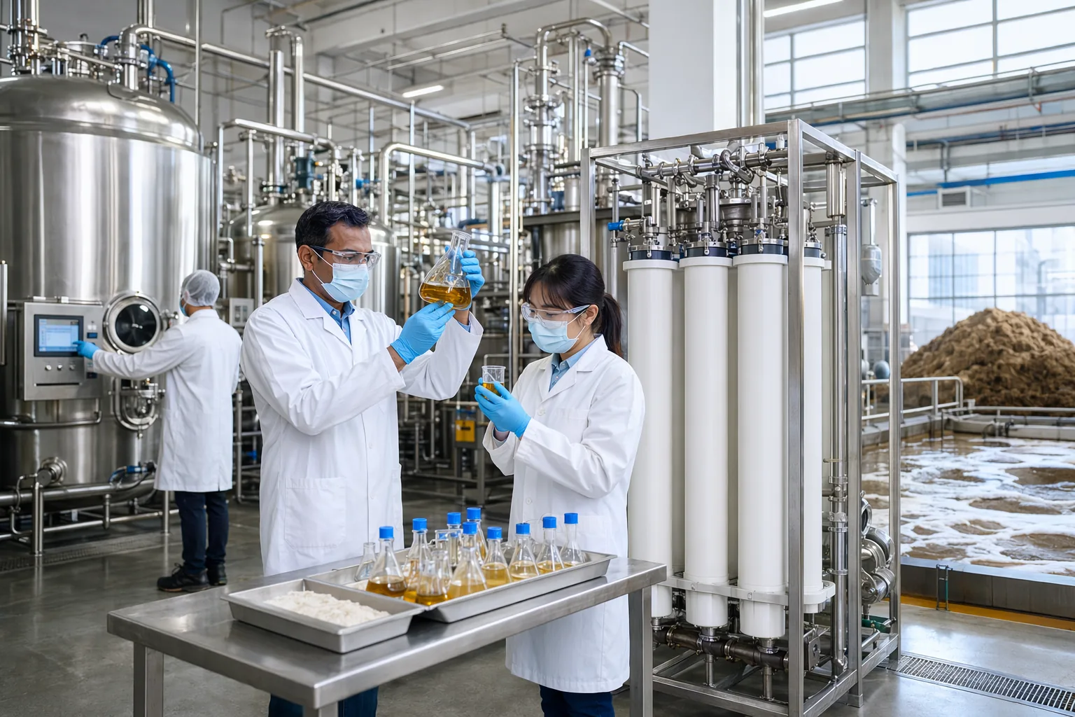 Produktion af laccaseenzym fra bakterier: procesguide
